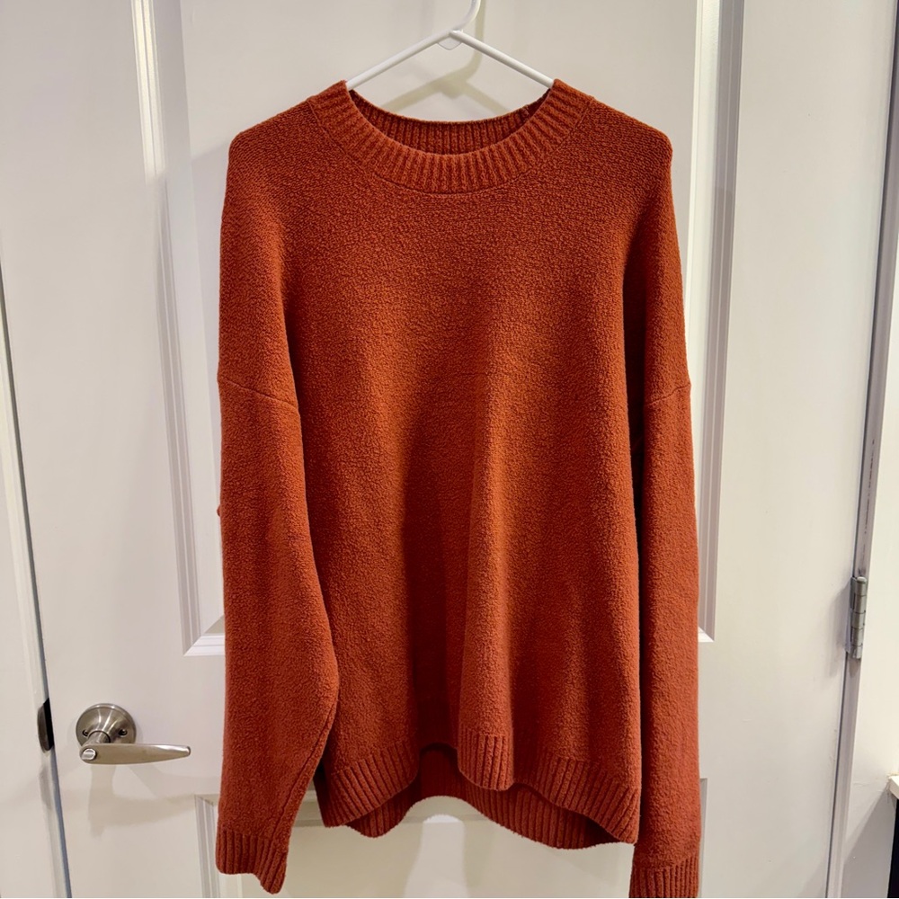 Men’s Abercrombie Burnt Orange Sweater